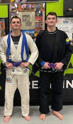 New purple belt