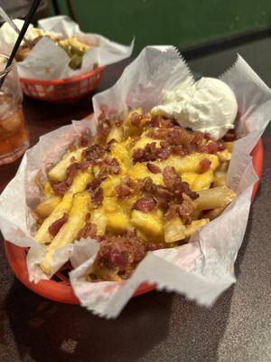 Loaded Bacon and Cheese Fries