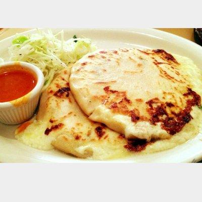 Pupusas, little taste of El salvador, always fresh  homemade .