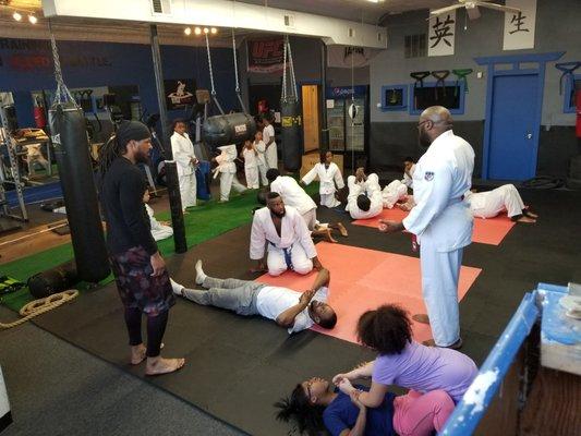 Jujutsu training!