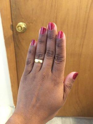 Simple manicure gel. I loved it.