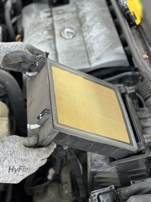 Engine Air Filter Replacement