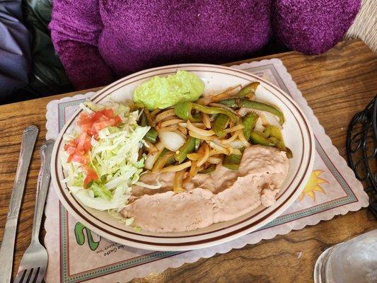 Vegetable Fajitas