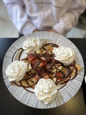 Sweet Crepes Nutella and Banana