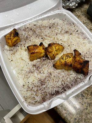 Chicken Kebab plate