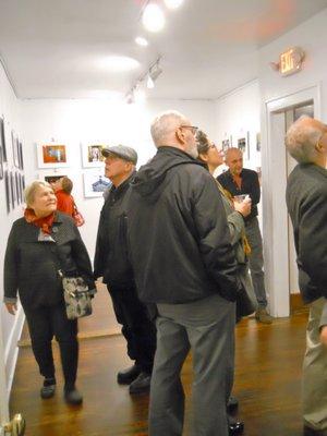 Opening Reception for the Nov. show in the Gallery Room "The French Quarter in August"Photos by Joe George