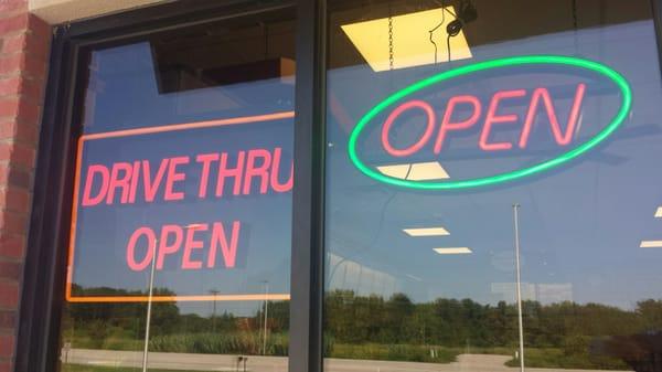 They have a drive through???? Awesome!