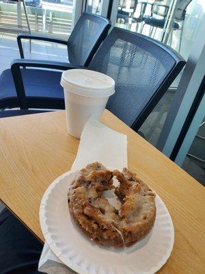 Donut and coffee