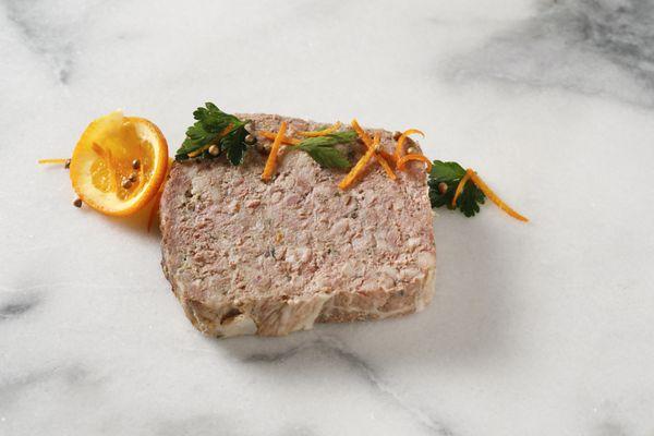 Duck and Orange Pate