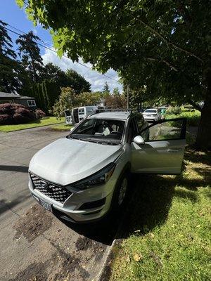 2019 Hyundai Tucson windshield