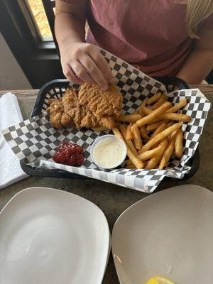 Chicken strip basket