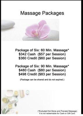 New Price Package