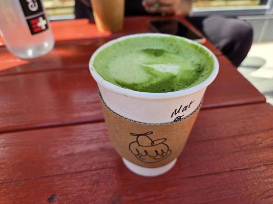 AMAZING matcha latte