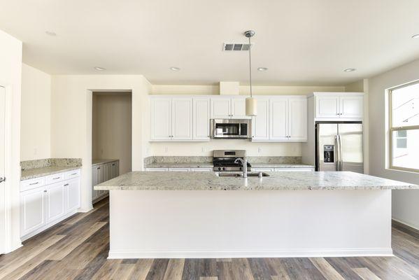 This is the kitchen of the rental we managed in 2016