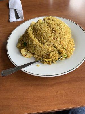 Curry Fried Rice (Chicken)