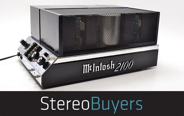 When a customer wanted to sell his McIntosh 2100 Stereo Amplifier, StereoBuyers packed it & picked it up - with cash on the spot