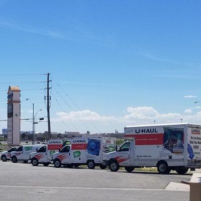 Need a U-Haul Truck?  Call or Stop by!  We can help!