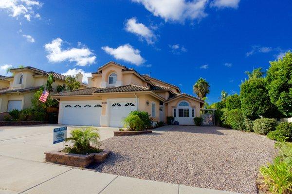 A beautiful Vista home we manage for an out of state client