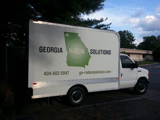 Here is an example of one of our clearly marked trucks.  We are ready to serve you!