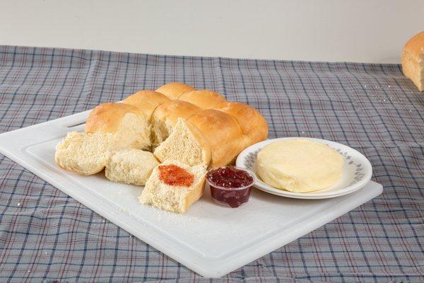 Fresh Bread, Rolls, Cinnamon Rolls, & Donuts