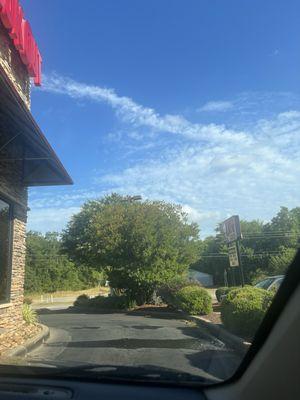 Side of the drive thru