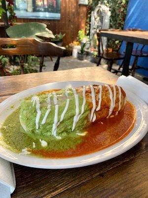 Magic Veggie Wet Burrito