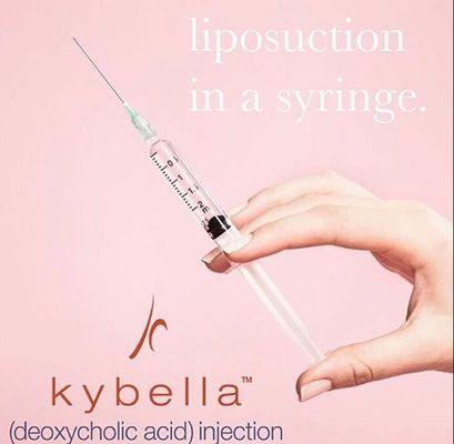 Kybella is FDA approved to treat the double chin & dramatically improve your profile!