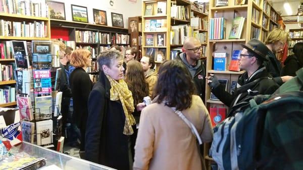 Artists meet and greet party at Kilgore Books on 3/25/16