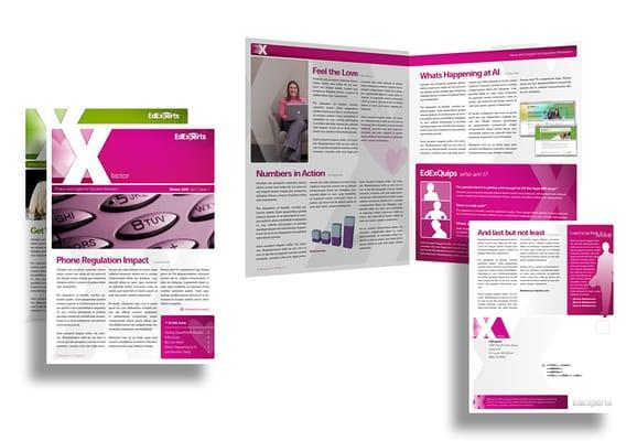 Newsletters, magazines, postcards, and Invitations. We design and print virtually anything you might need or conceive.