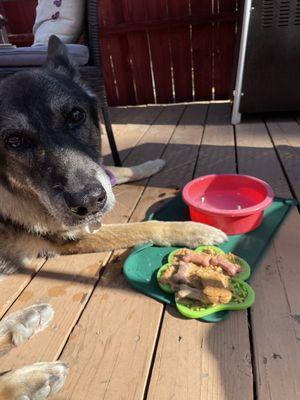 Peanut Butter Paw mat