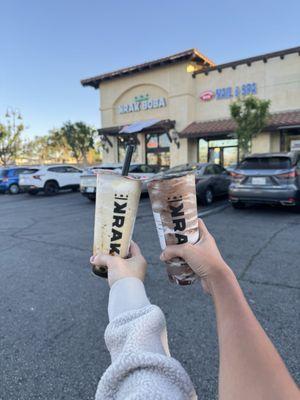 Queen Brûlée, cookies and  cream smoothie