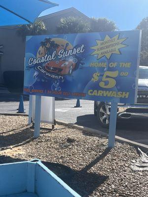 Coastal Sunset Carwash