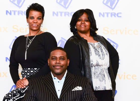 The NTRC Team. Mareio, Donna, Idreen