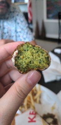 Inside of the Falafel