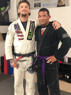 me with head instructor Jacob McClintock