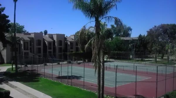 Huge racquetball court