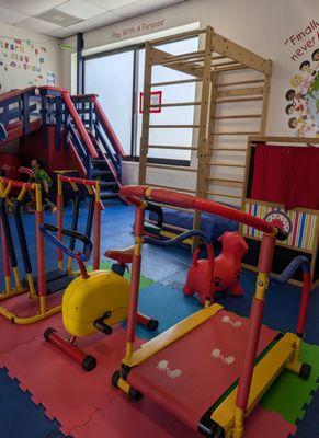 Cute gym equipment for little one