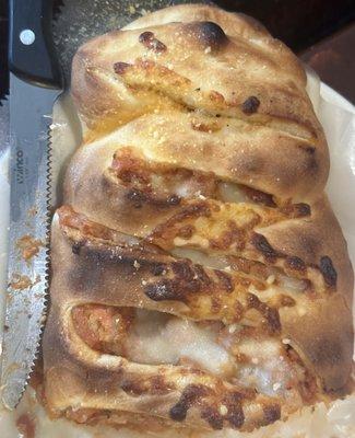 Chicken parmigiana Stromboli