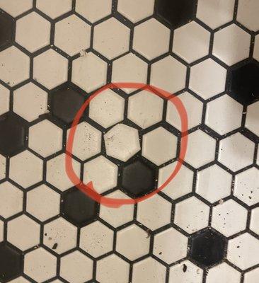 Bad tile job