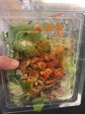 Cowboy salad to go