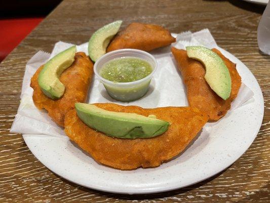 So yummy shrimp and cheese empanadas