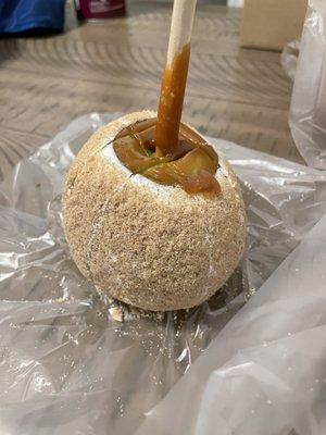 Apple pie caramel apple. My most favorite apple they sell!