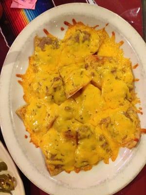 Great bean and cheese nachos!!