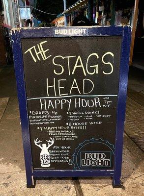 Happy Hour specials