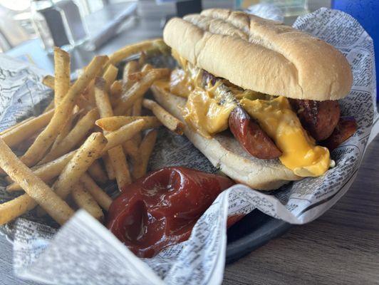 The Labbie Hoagie with Rosemary Fries