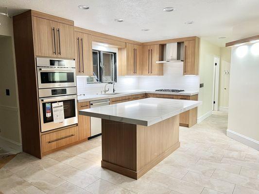 Remodeled new kitchen