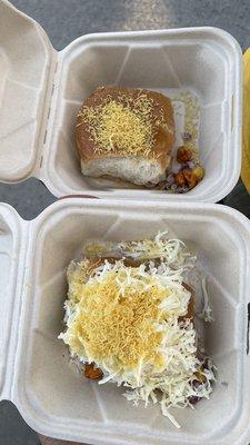 Cheese dabeli and butter dabeli