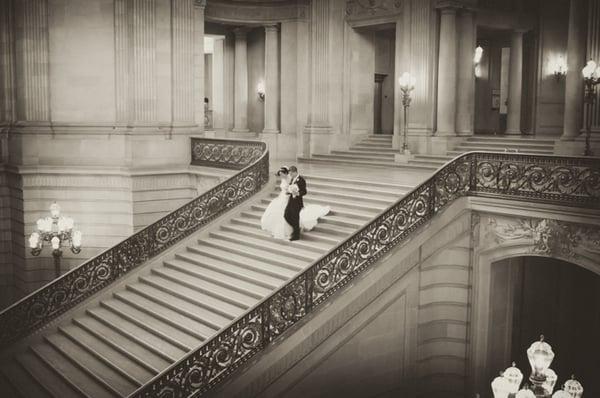 SF City Hall - grand staircase