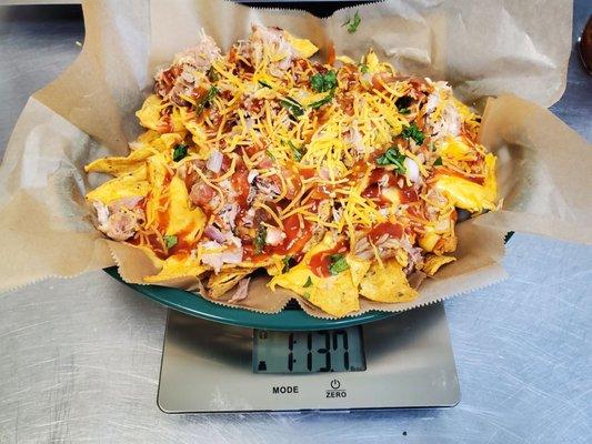 Pork nachos