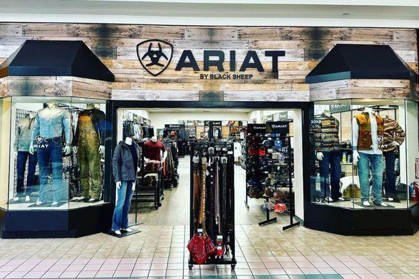 Ariat by Black Sheep Sporting Goods. Carrying an extensive selection of Western-inspired jeans, pants, shirts, hats, accessories & outerwear